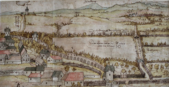 Hans D&ouml;ring: Mainzer-Tor-Vorstadt, 1553